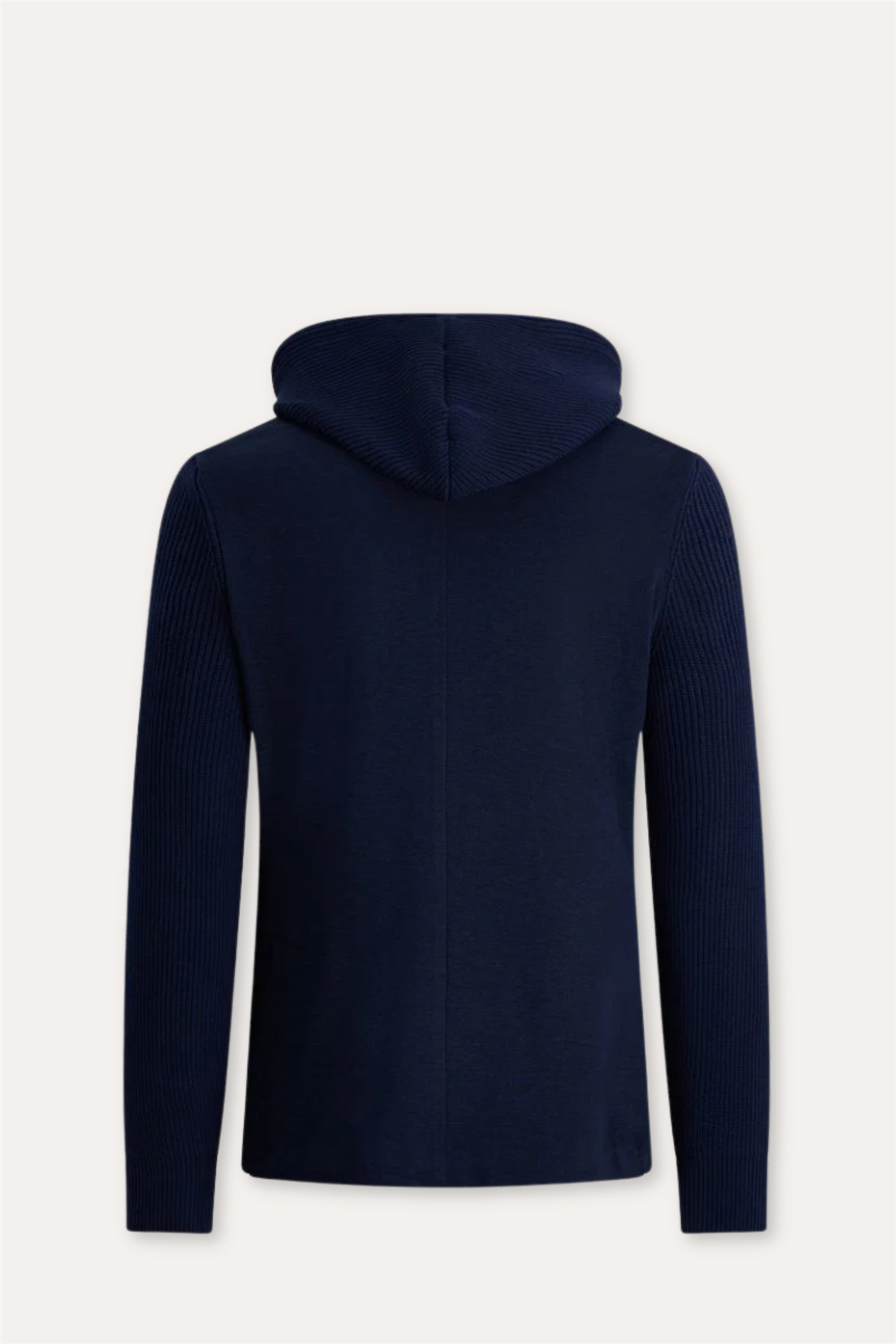 Blazer Cotton Rib With Hood Navy