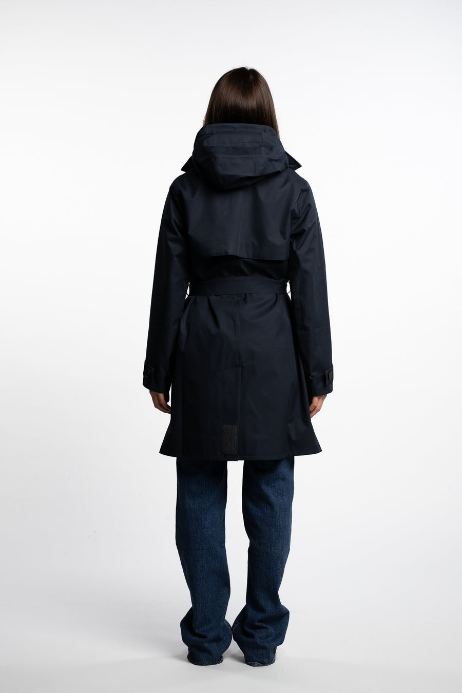 Yr'en Coat - Dark Navy