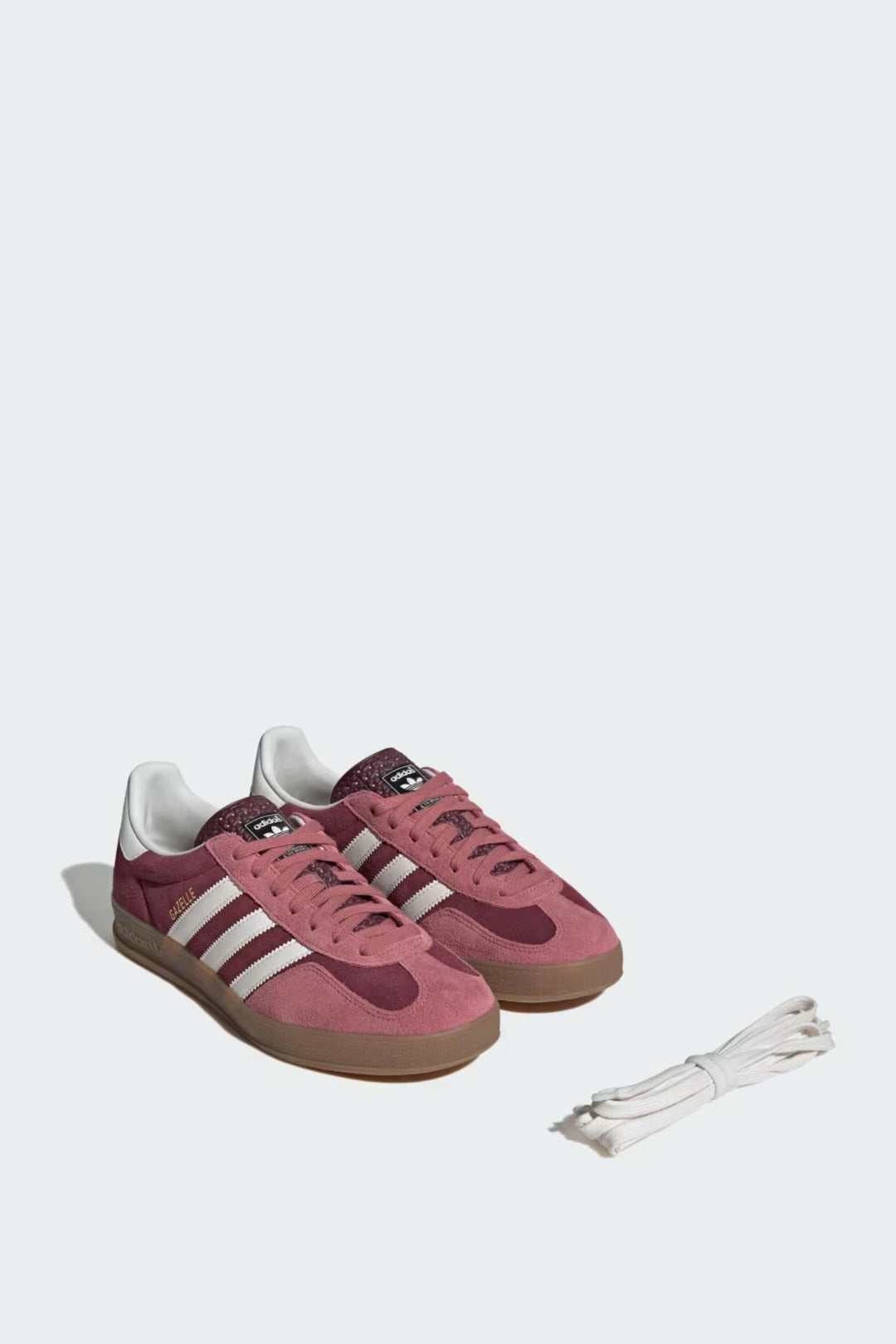 Gazelle Indoor - Maroon/ Cloud White/ Preloved Crimson