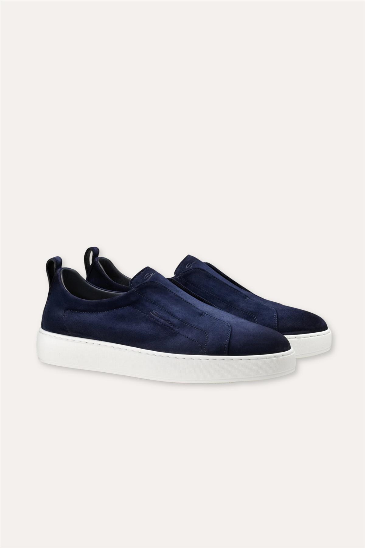 Victory Slip-On Sneaker Suede Blue