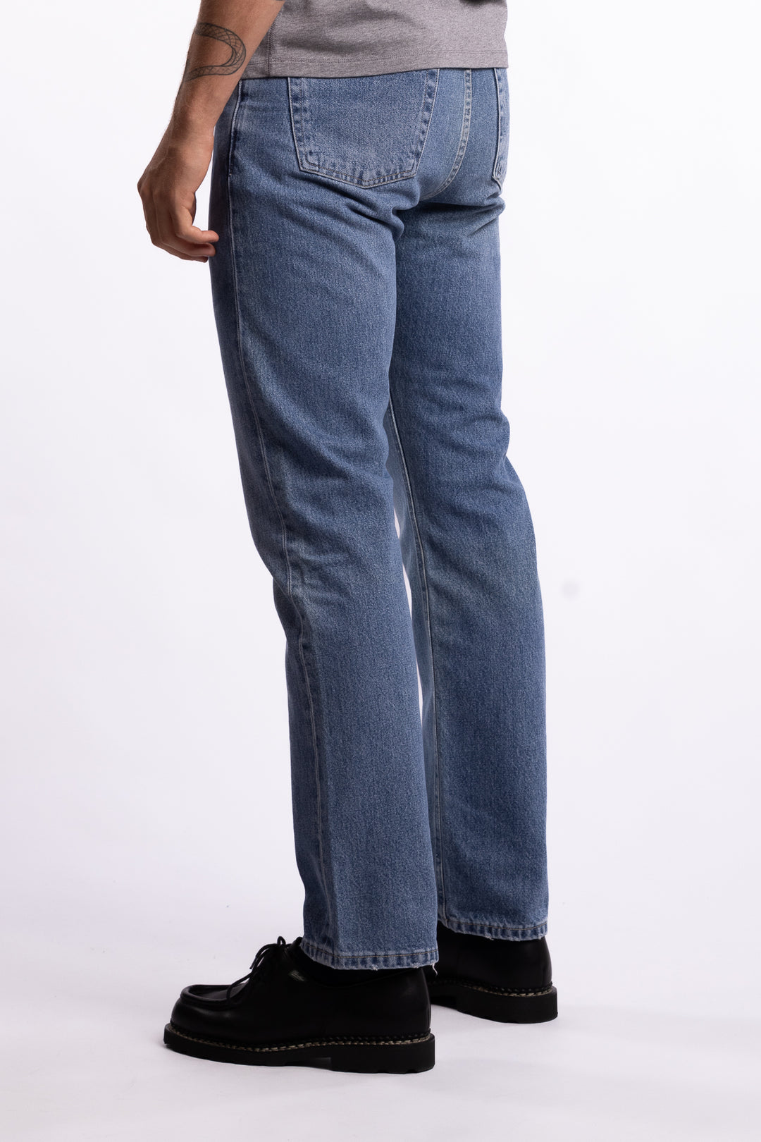 Kai Relaxed Tapered Fit Jeans Japan New Blue