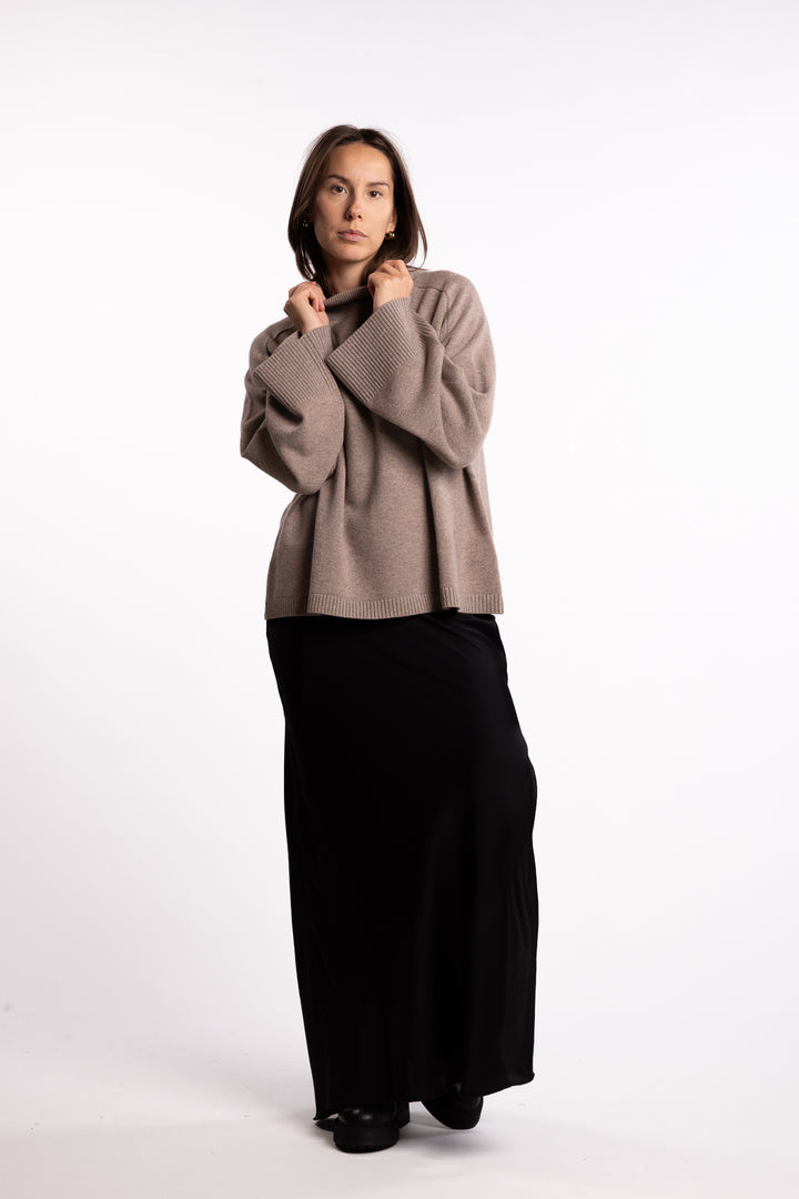 Cape Cod Turtleneck- Wheat
