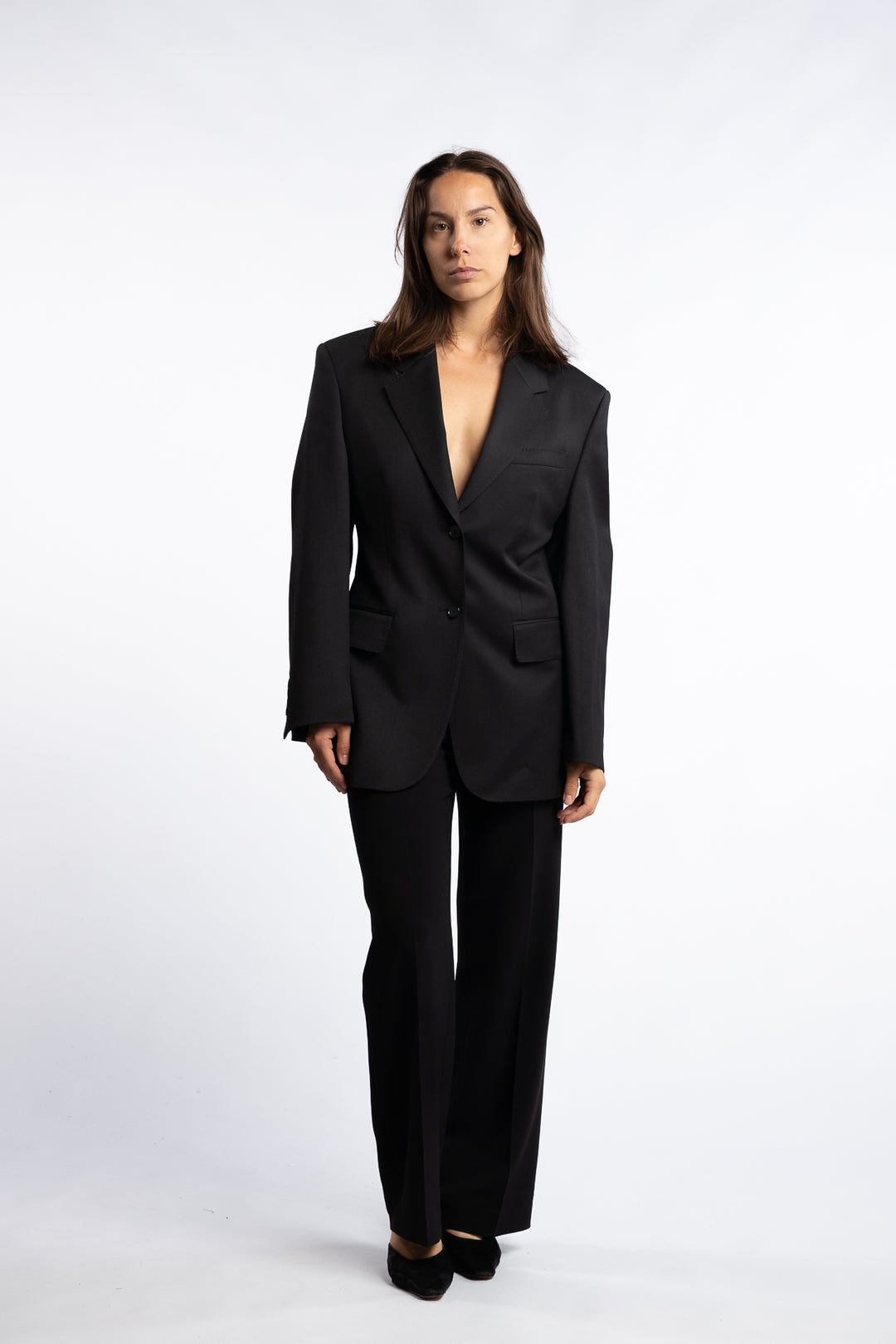 Hourglass Blazer- Black