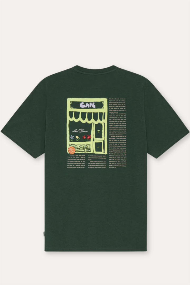 Café T-Shirt Pine Green