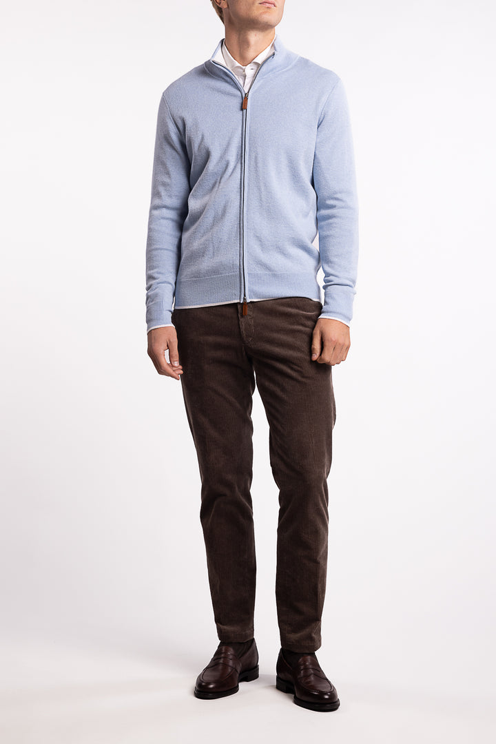Nate Cardigan Light Blue