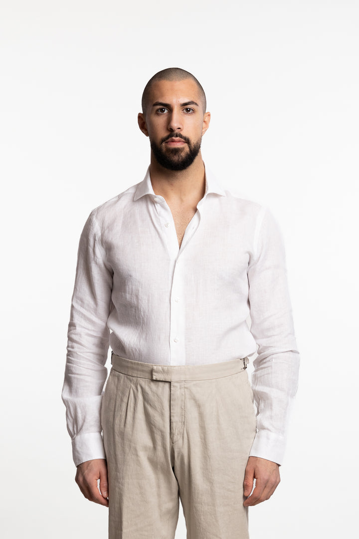 Culto Linen Shirt White