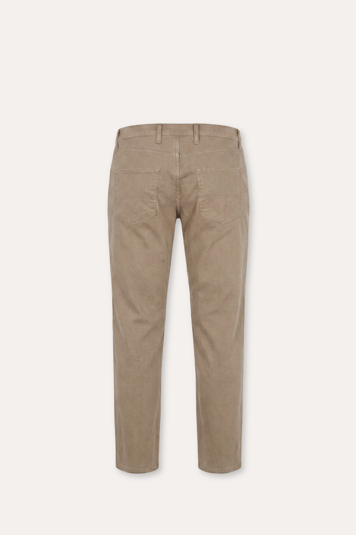 5-Pocket Cotton/Stretch Trousers Brown