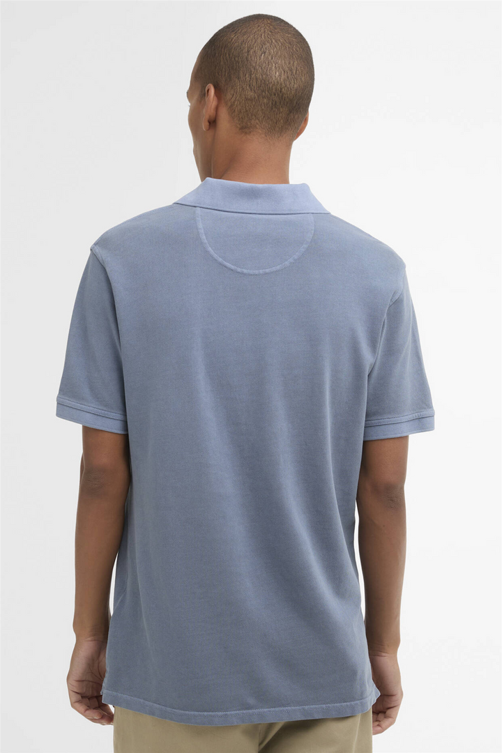 Tartan Polo Washed Blue