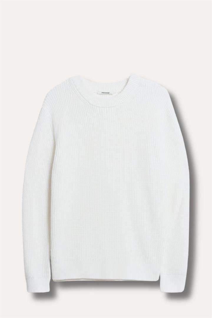 Summer Crewneck Knit Ecru