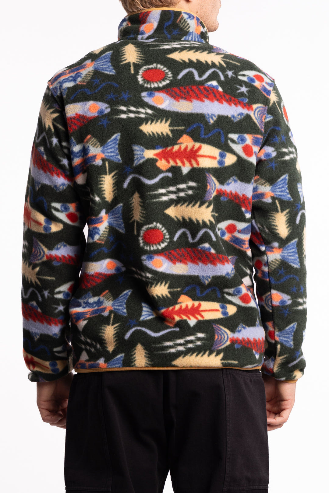 M Lightweight Synchilla® Snap-T® Fleece Pullover Old Growth Green