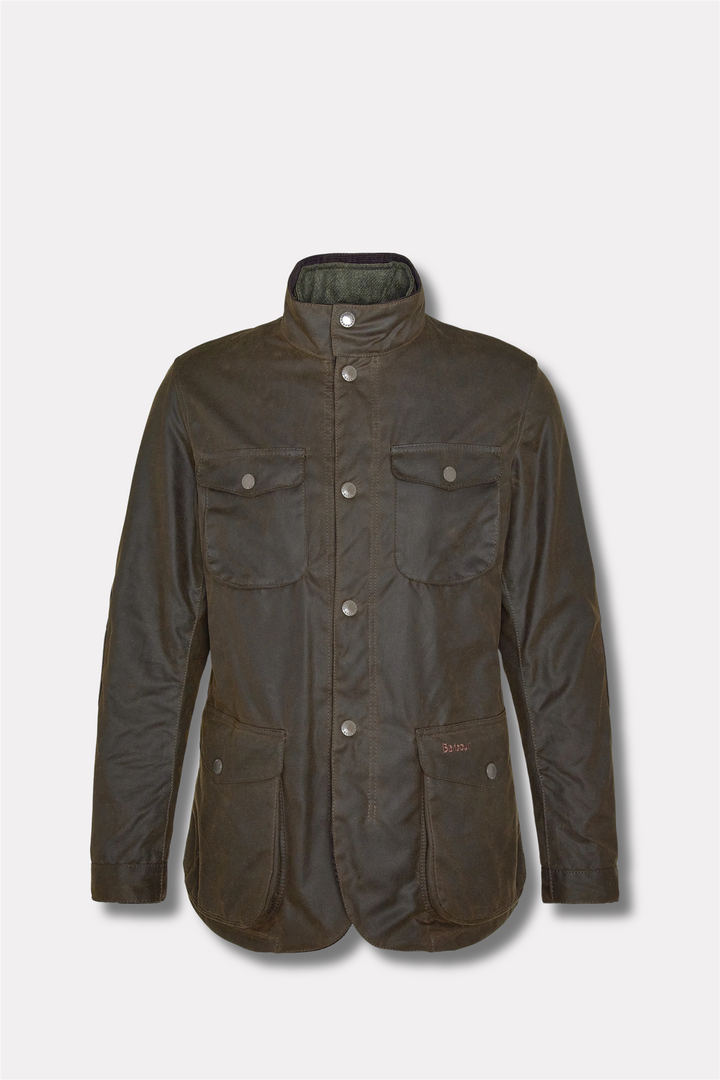 Ogston Wax Jacket Olive