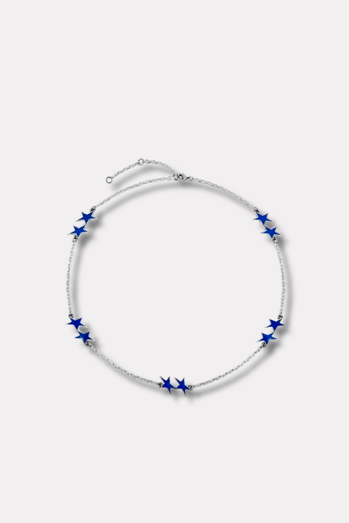 Enameled Icon Necklace