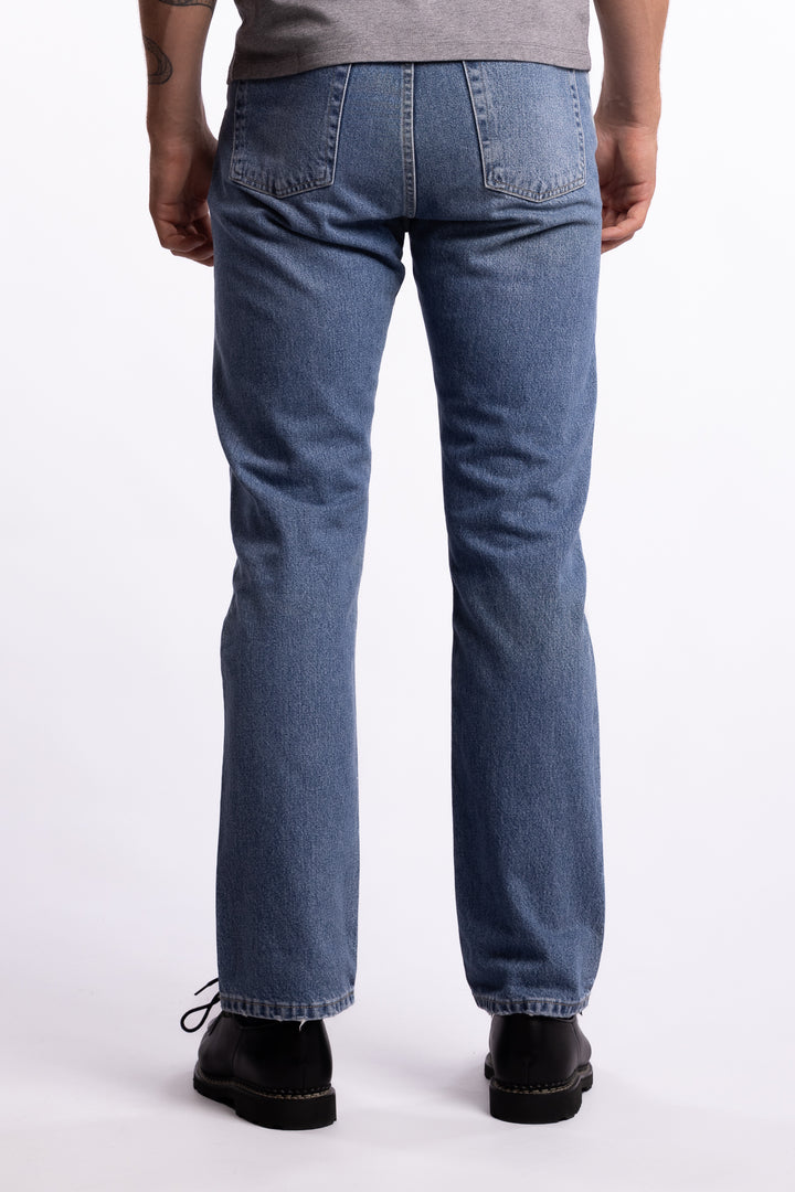 Kai Relaxed Tapered Fit Jeans Japan New Blue