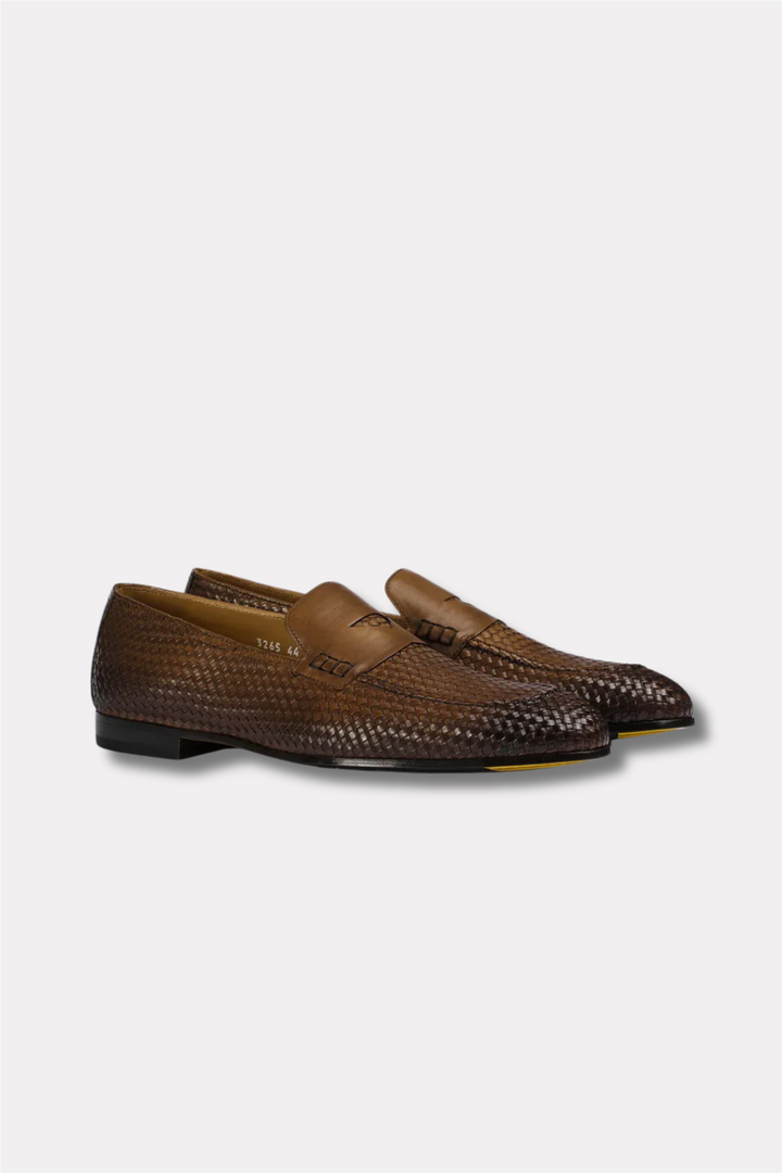 Penny Adler Woven Leather Loafer