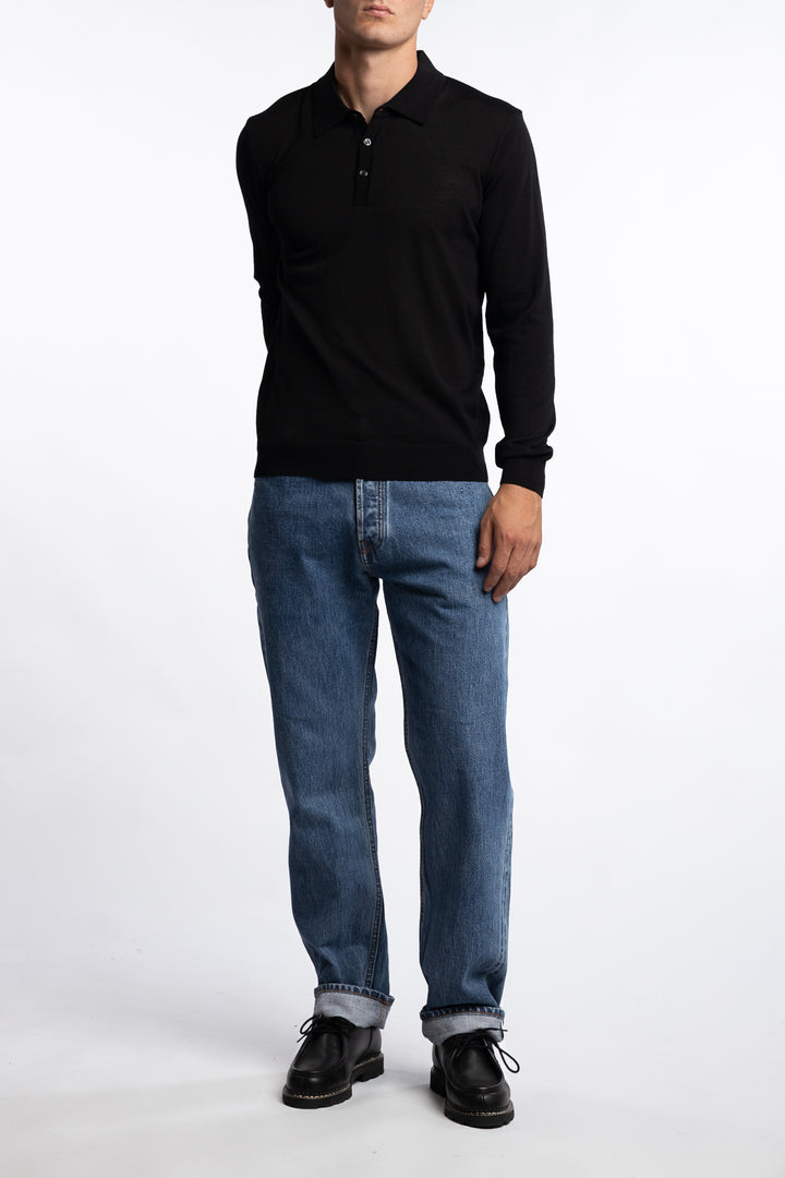 Melvin Poloshirt Black Tile