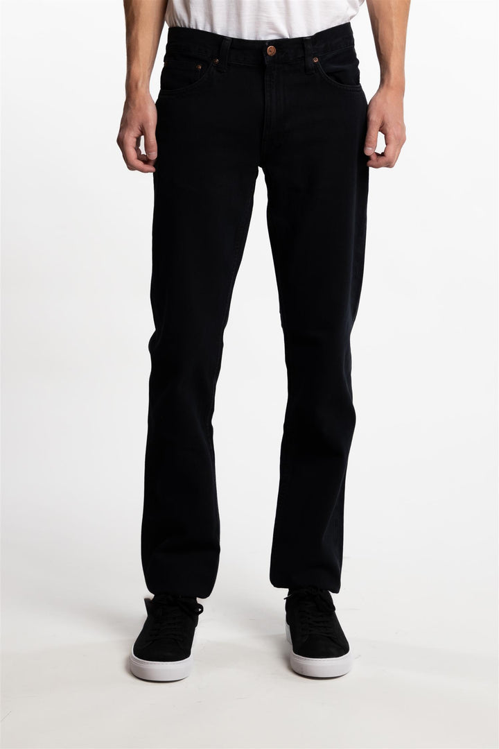 Gritty Jackson Straight Fit Jeans Black Forest