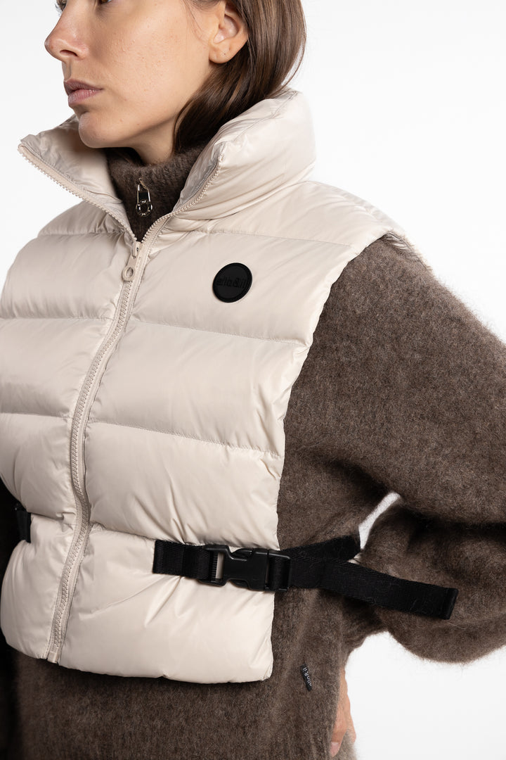 Bonnie Down Vest- Beige