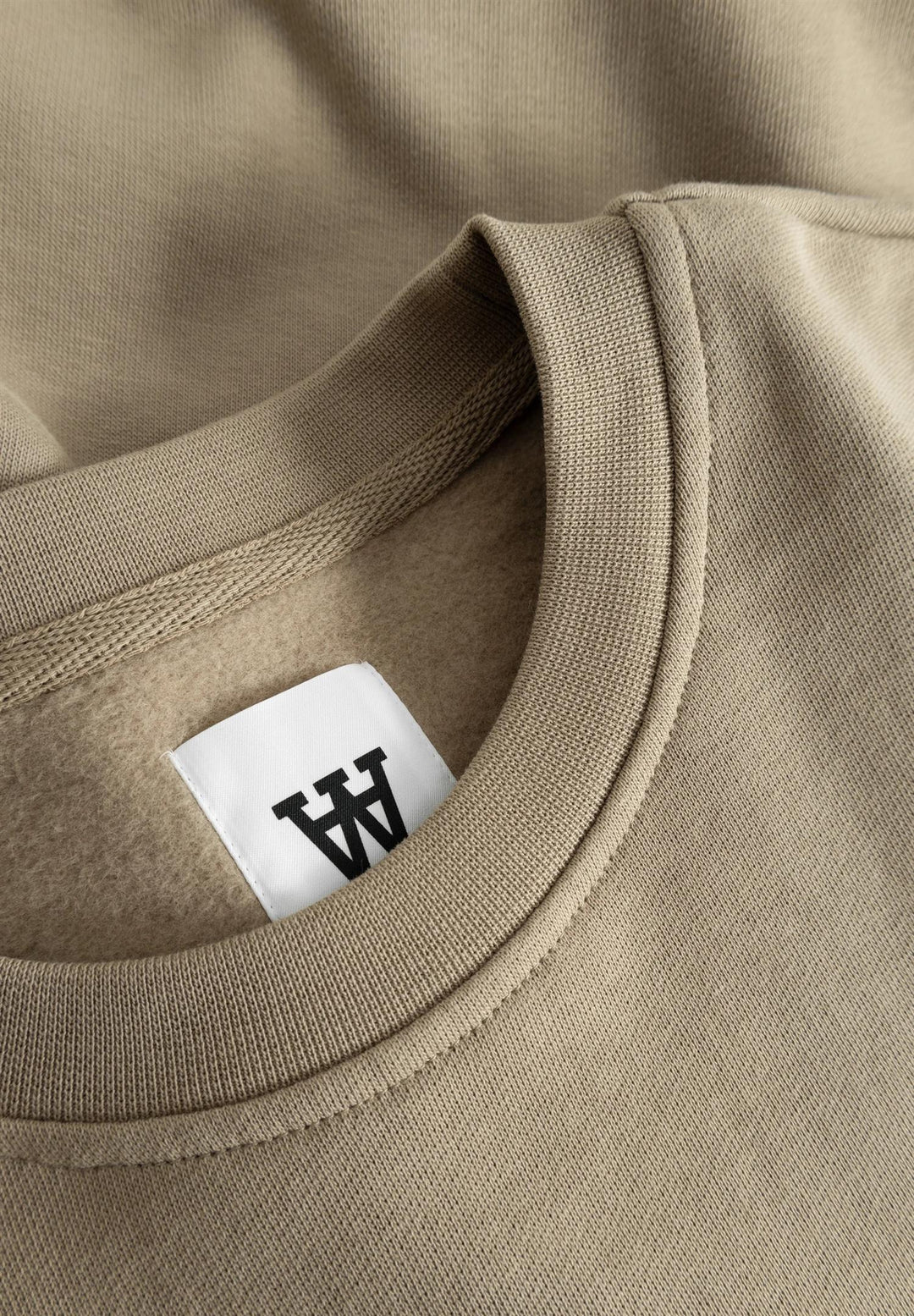 Noel AA Chest Print Sweatshirt Greige