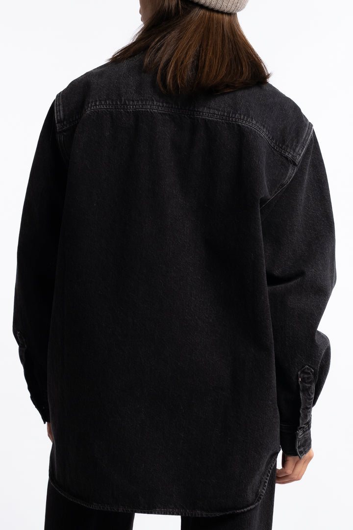 Denim Shirt- Black