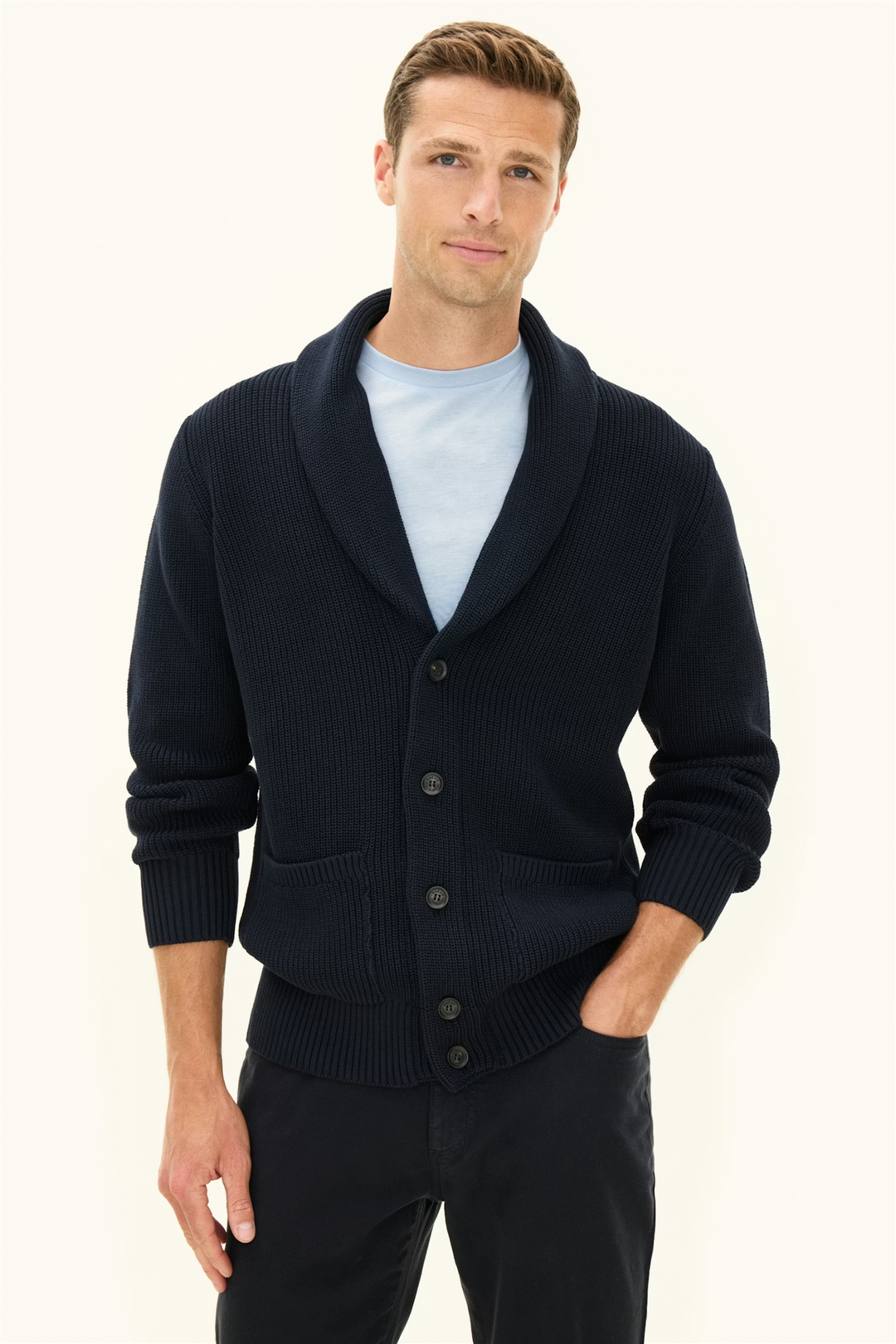 Roland Cardigan Night Blue