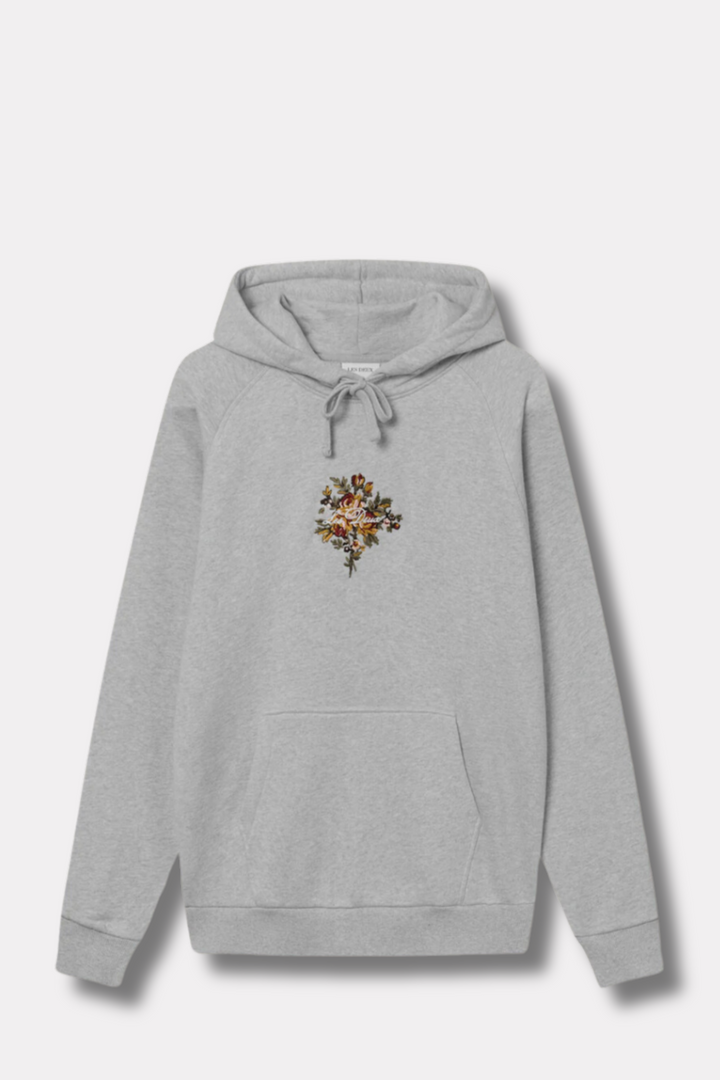 Fiore Hoodie Snow Melange