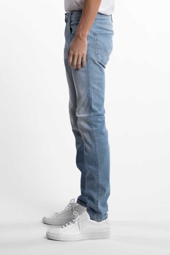 Anbass Slim Fit Hyperflex Jeans Light Blue