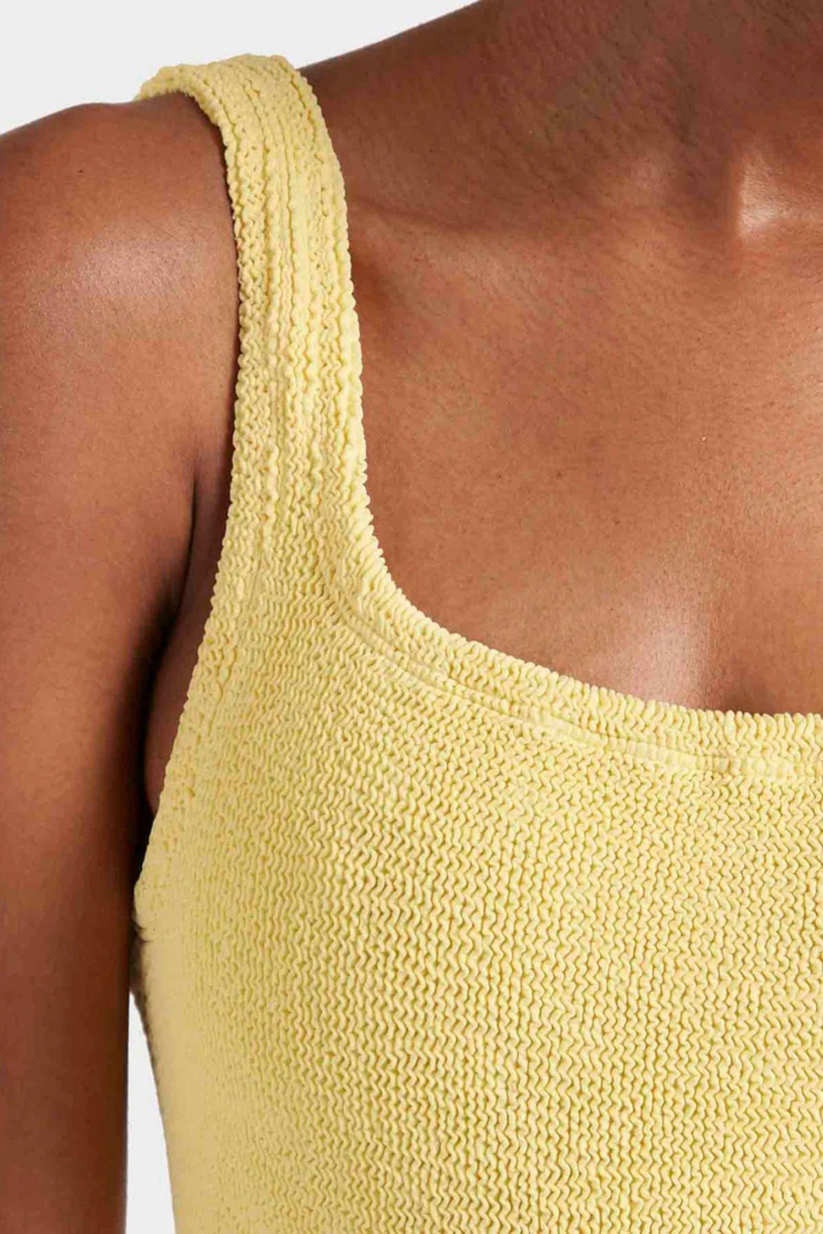 Square Neck Swim- Butter