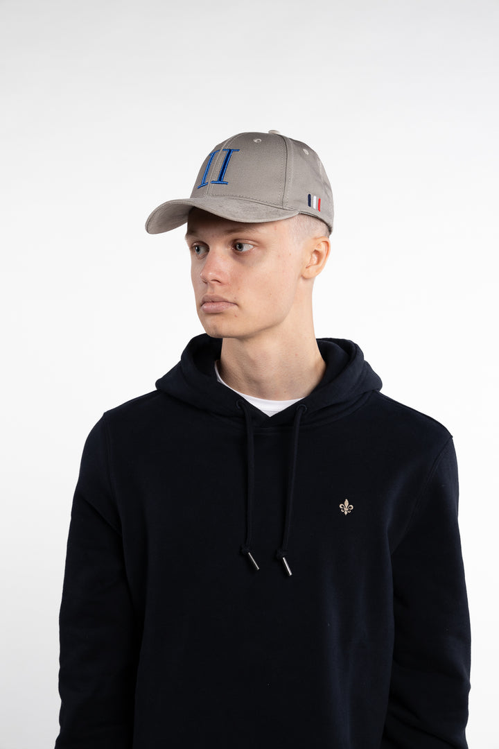 Baseball Cap Suede II Mirage Grey/ Palace Blue