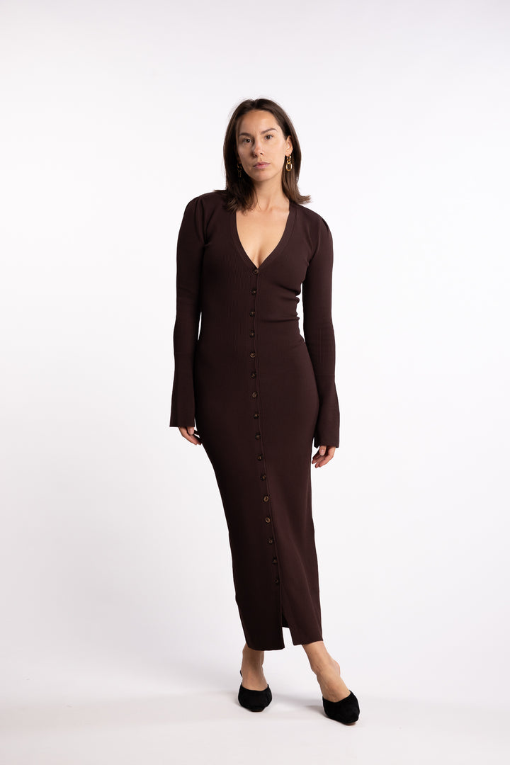 Milano Dress- brown