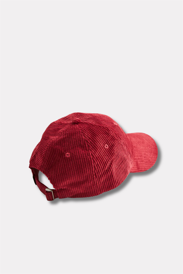 Lily Cord Cap Red