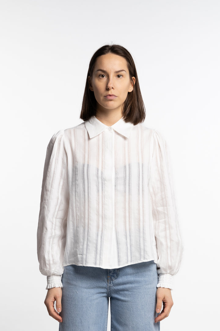 Serafina Blouse- White