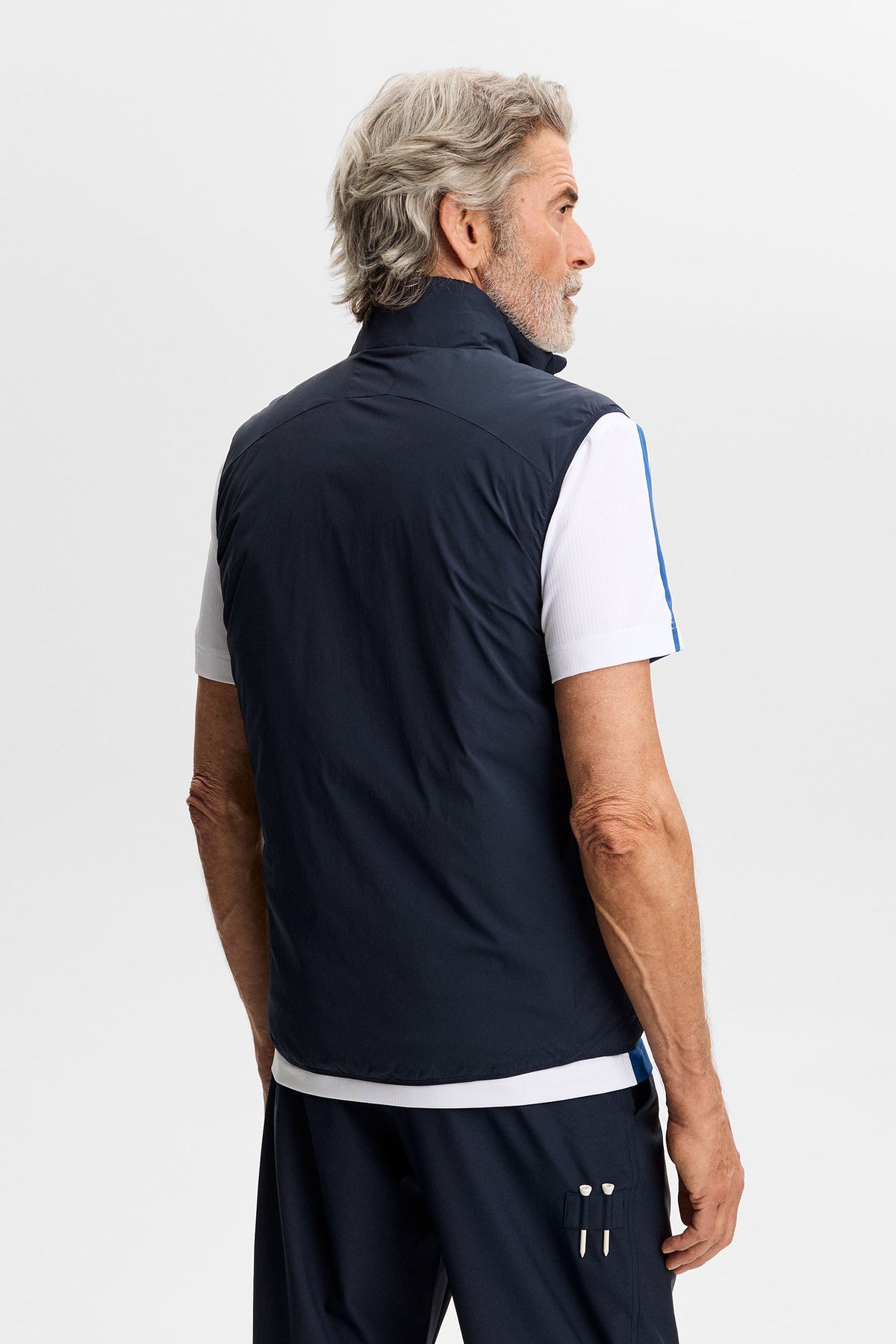 Clinton Padded Vest JL Navy