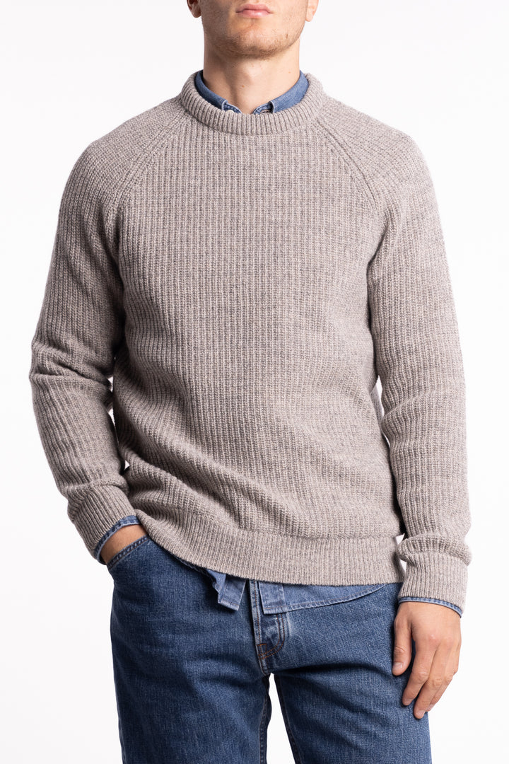 Horseford Crew Neck Stone