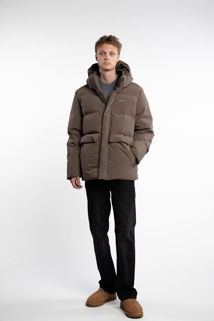 Dovre Down Jacket Taupe