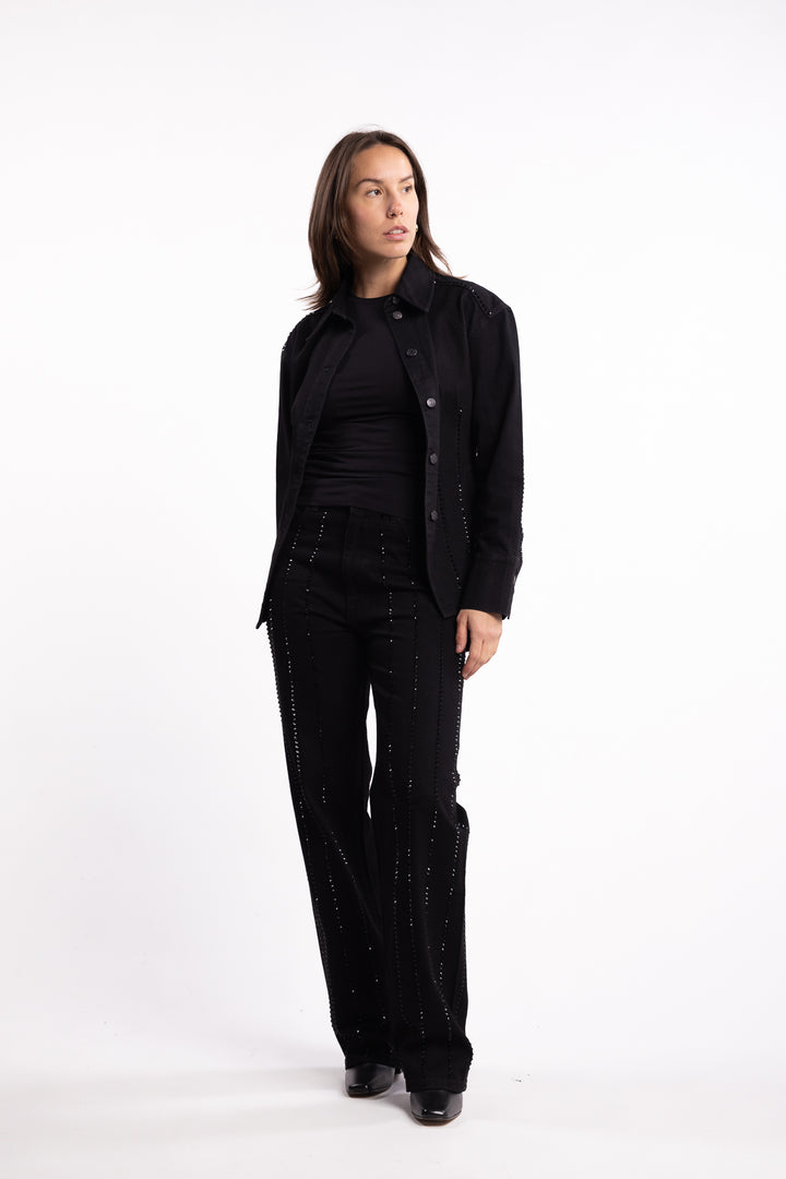 Luca Embellished - Black