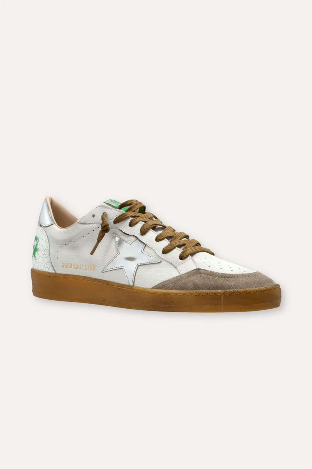 Ball Star Nappa White/Beige/Silver