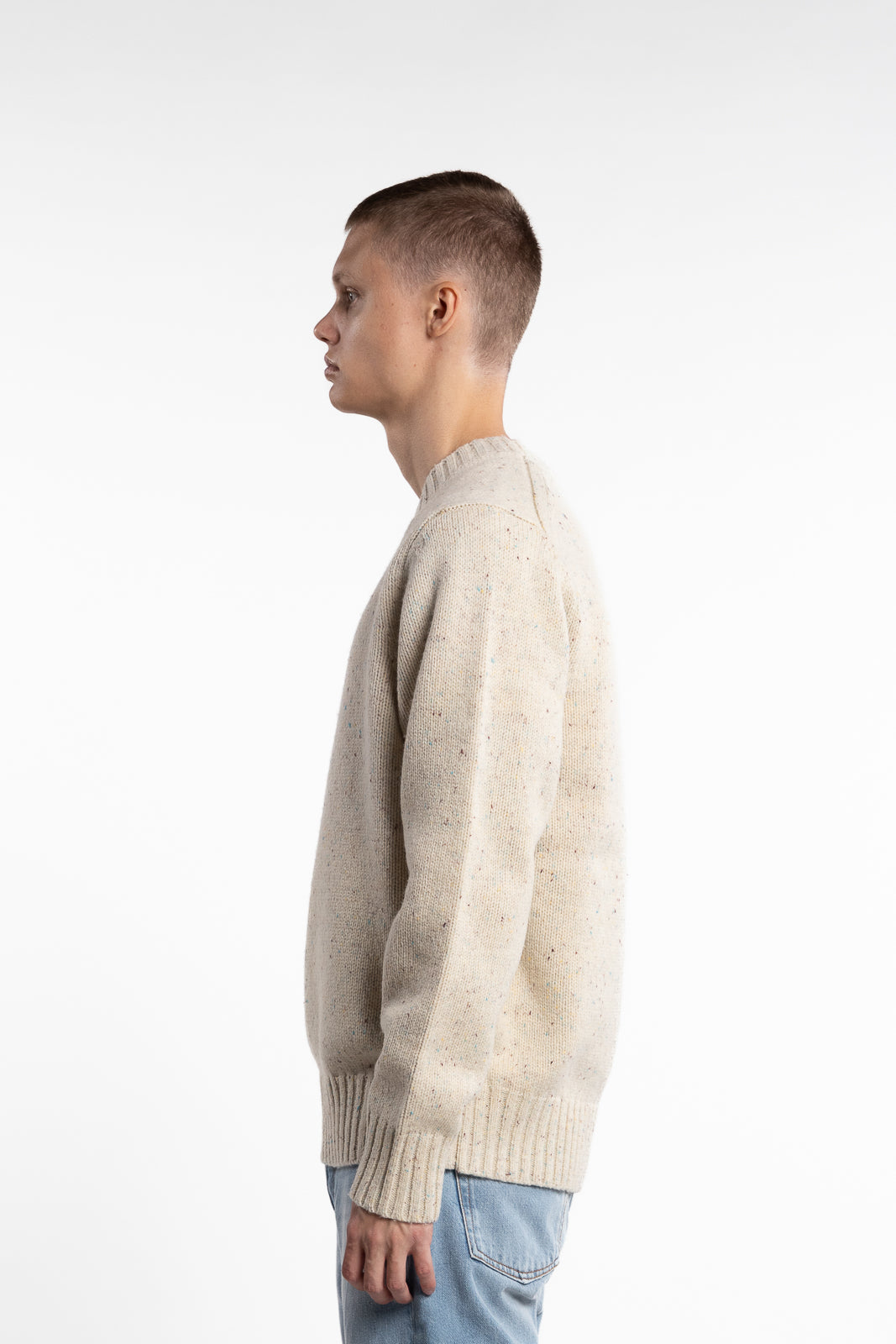 Gary Fleck Wool Roundneck Light Sand