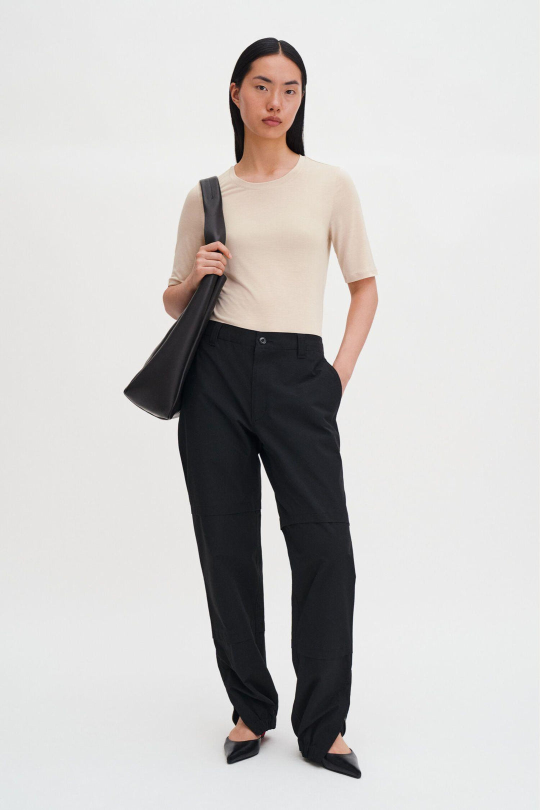 Elena Tee- Pearl Beige