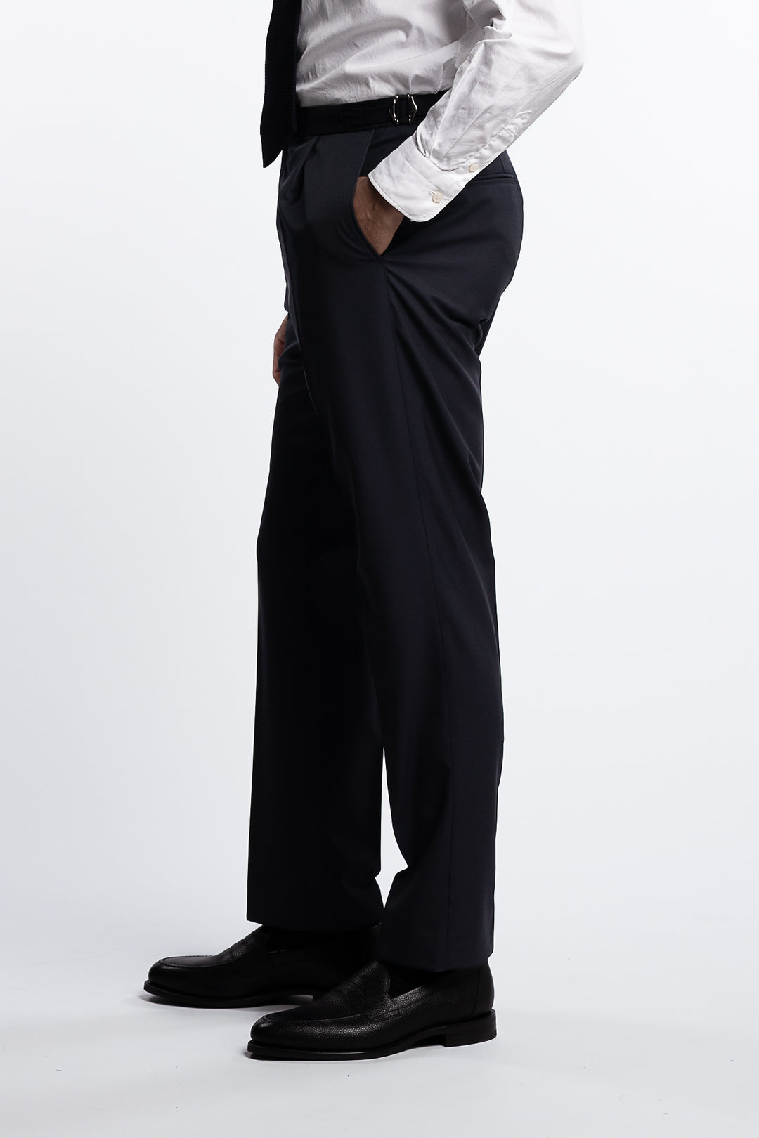 Delon Side Adjuster EVO Microstructure Trousers Dark Navy