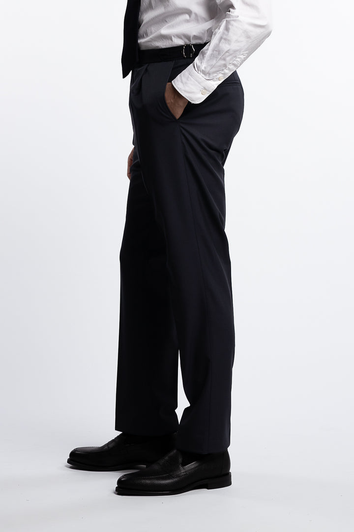Delon Side Adjuster EVO Microstructure Trousers Dark Navy