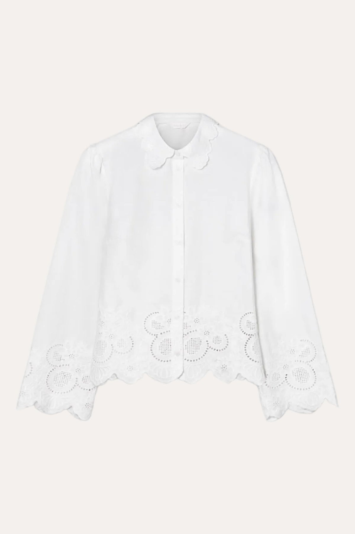 Blake Blouse - White packshot