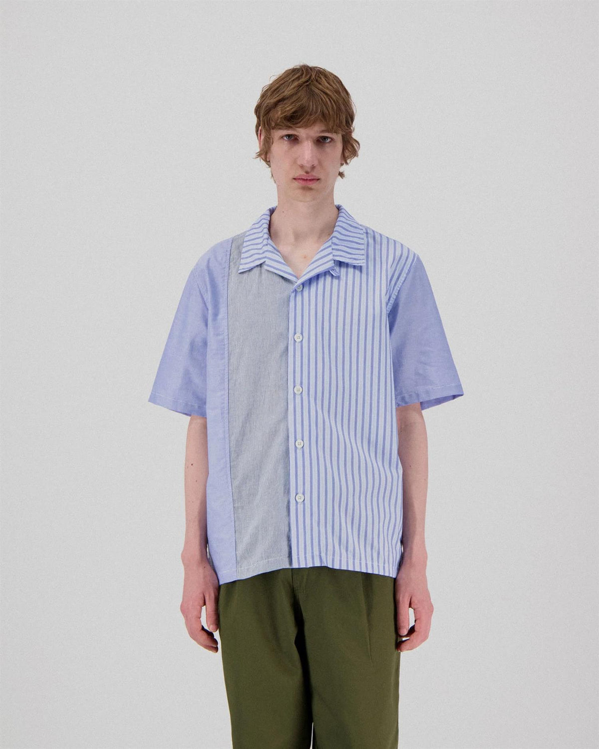 Midnight Shirt Fine Stripes Mixed Up