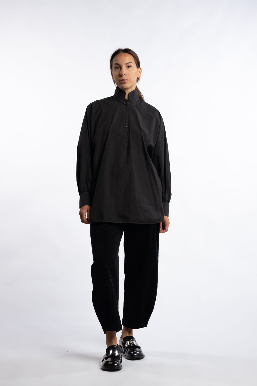 Shirt Cristal Woven- Nero