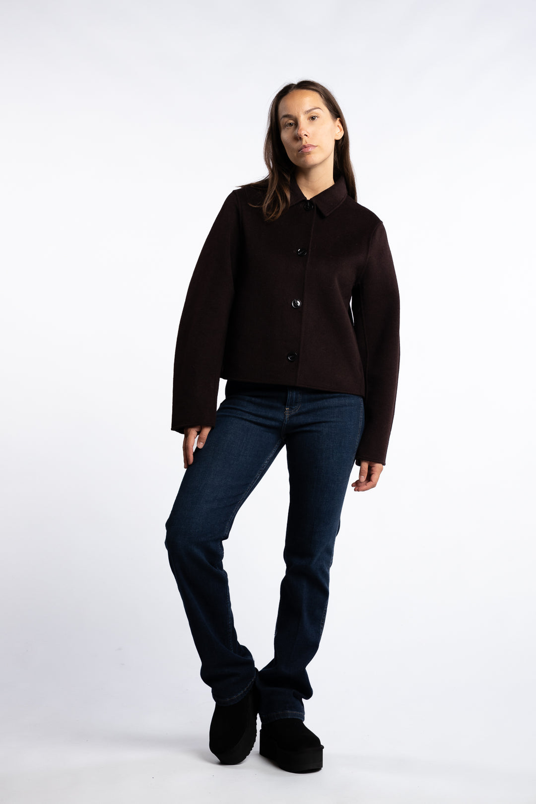 Saholly Jacket 15772 - Black Coffee