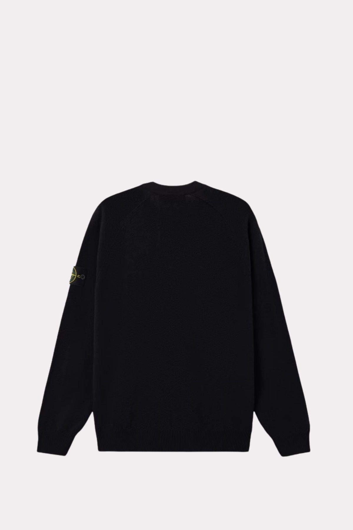 Loose-Fit Crewneck Jumper With Raglan Sleeves Navy
