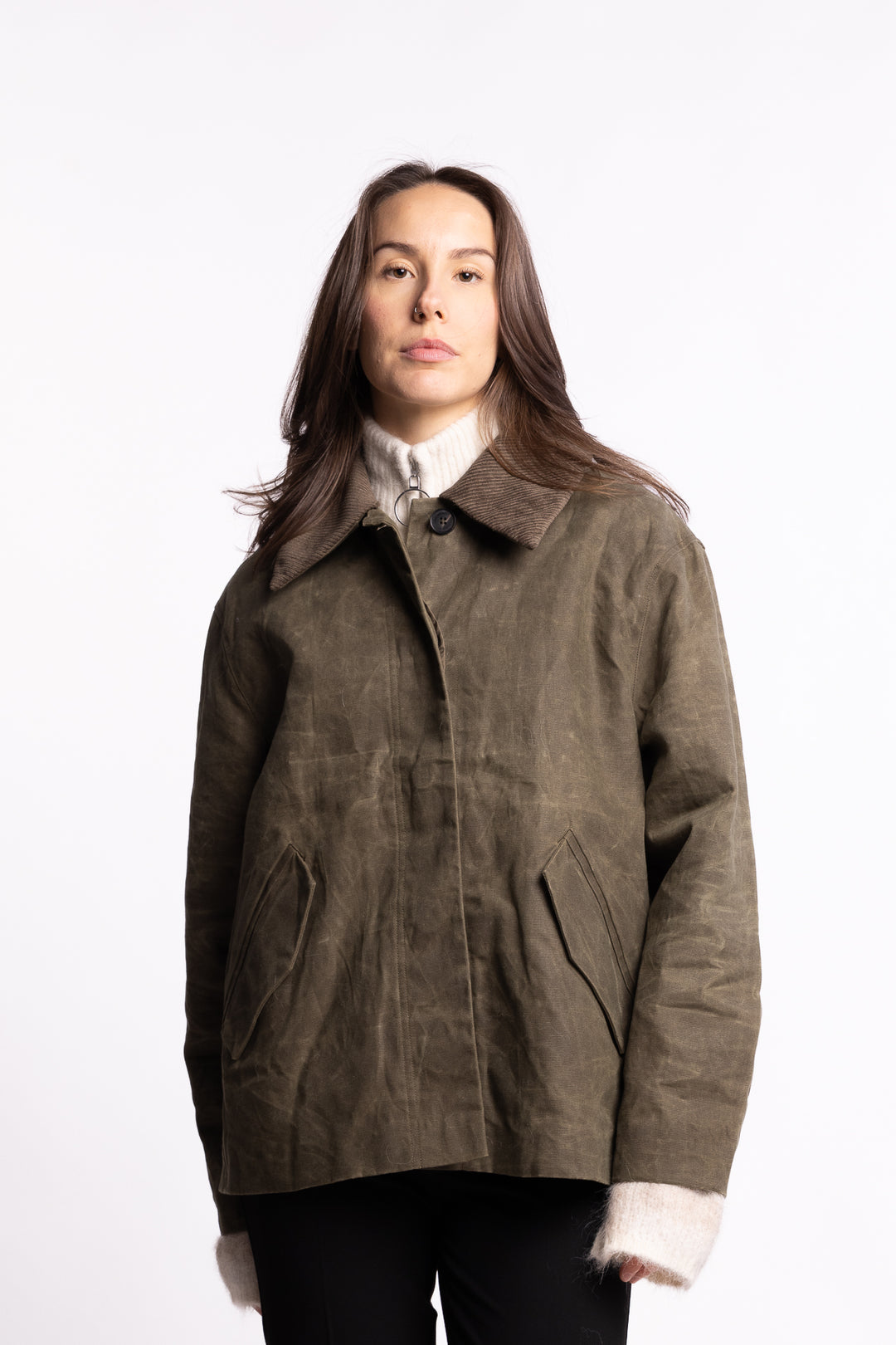 Diana Short Jacket- Green