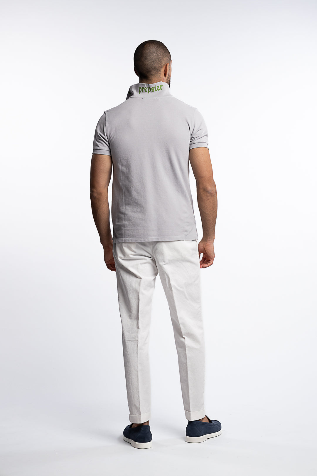 Basic Prepster Silver Grey