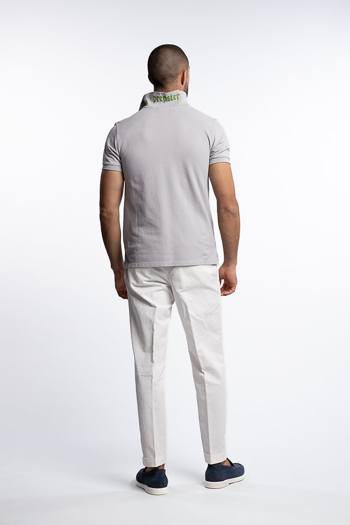 Basic Prepster Silver Grey