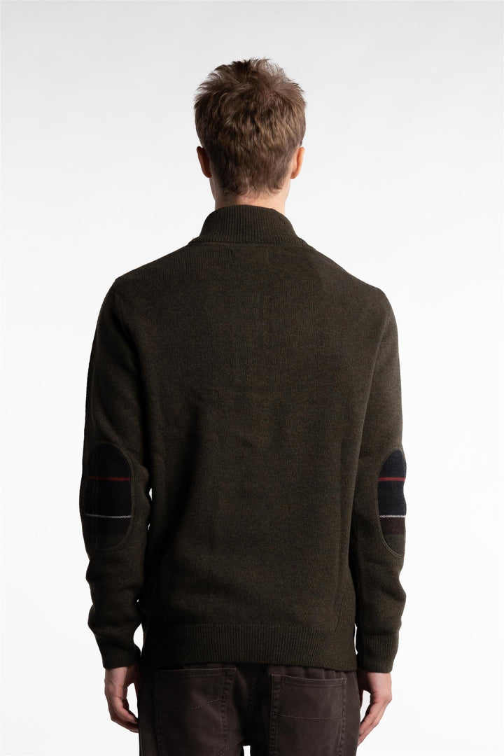 Holden Half Zip Dark Olive