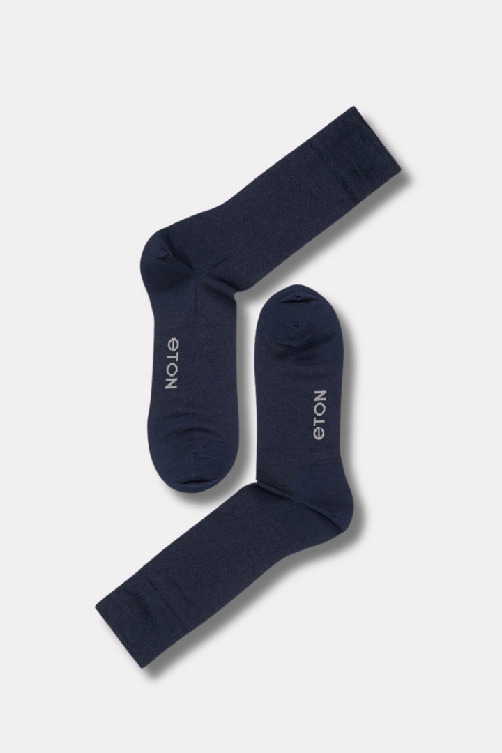 Mercerized Cotton Plain Navy